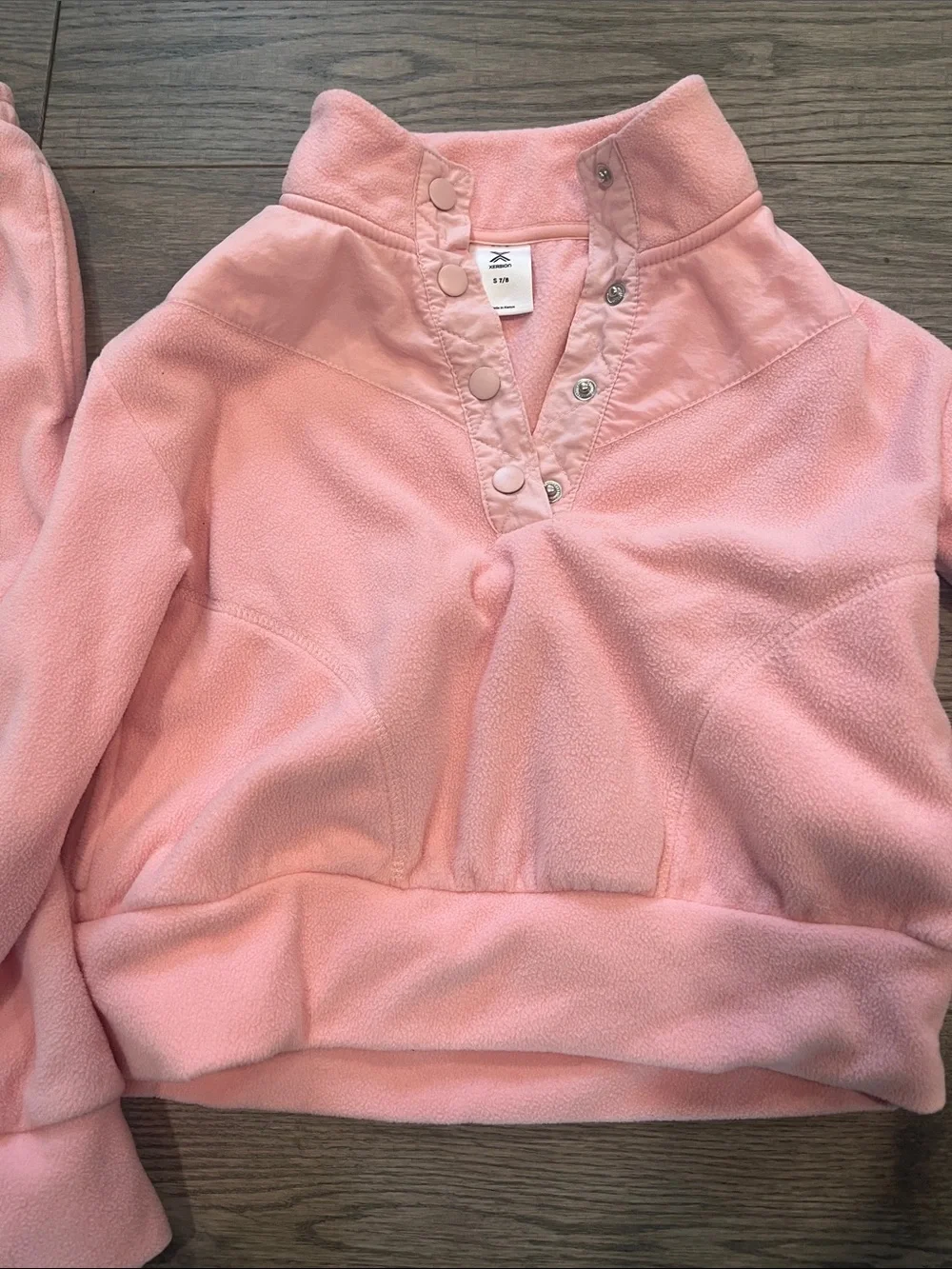 Kids Pink Fleece Set - Cozy Jogger and Sweatshirt